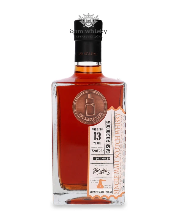 Benrinnes 13 YO (D.2008, B. 2021) Shiraz Barrique Finish, The Single Cask
