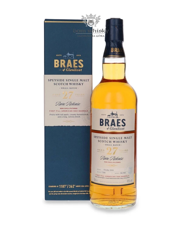 Braeval Distillery 27 YO Braes Of Glenlivet Secret Speyside Collection