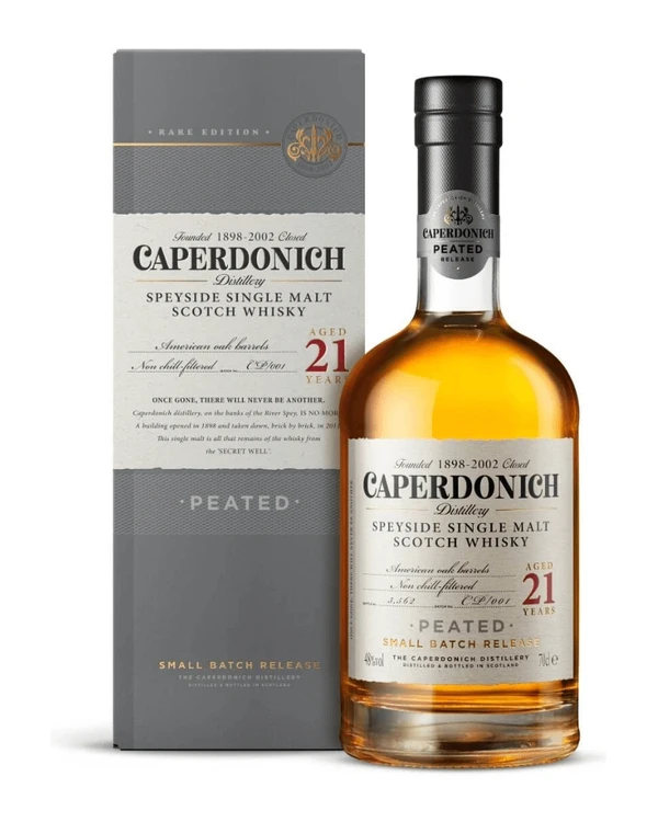 Braeval Distillery 21 YO Caperdonich Peated, Small Batch Release Batch