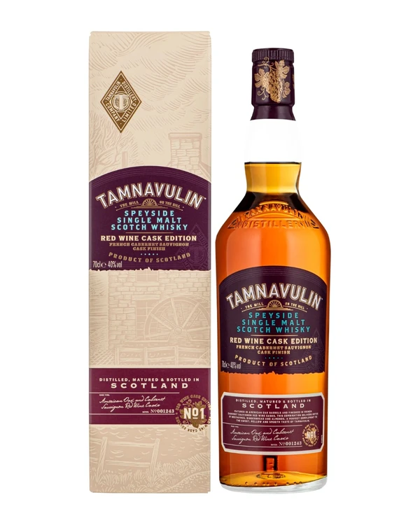 Tamnavulin Red Wine Cask Edition Cabernet Sauvignon Finish