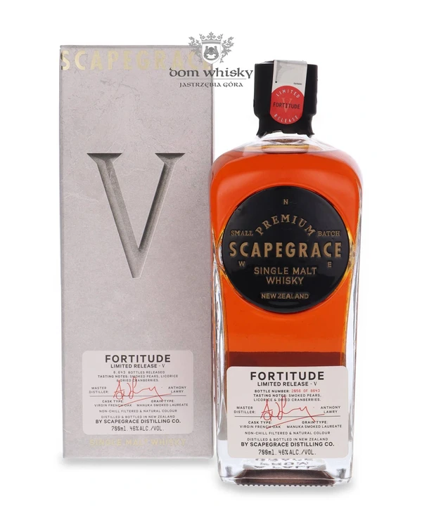 Scapegrace Distilling Co. Scapegrace Fortitude Limited Release V