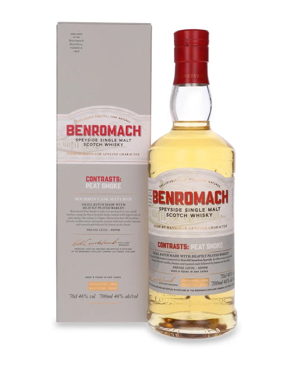 Benromach Contrasts: Peat Smoke (D.2012, B.2022)