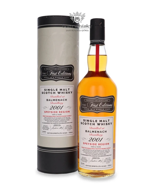Edition Spirits Ltd. 21 YO Balmenach (D.2001) The First Editions