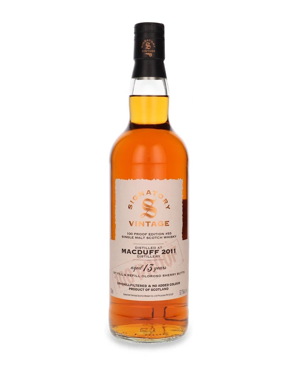 Macduff 13 YO 100 Proof Edition # 55 Signatory Vintage