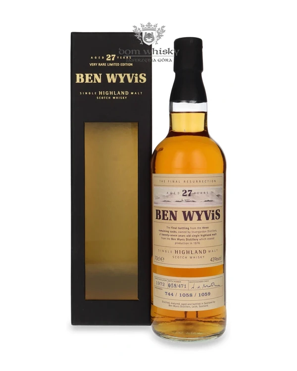 Ben Wyvis 27 YO (Distilled 1972)