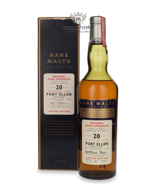Port Ellen 20 YO (D.1978, B.1998) Rare Malts