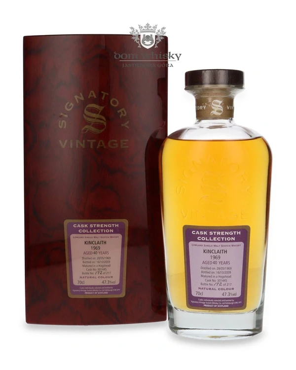 Kinclaith 40 YO (D.1969, B.2009) Signatory Vintage