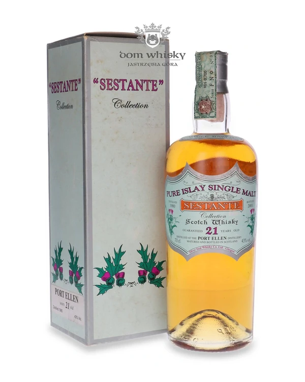 Port Ellen 21 YO (D.1980, B.2001) Sestante Collection