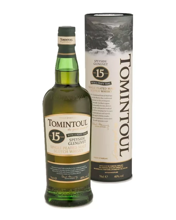 Tomintoul 15 YO With A Peaty Tang
