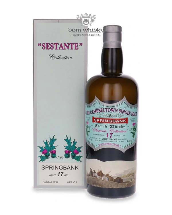 Silver Seal Whisky Co 17 YO Springbank (D.1992, B.2009) Sestante Collection