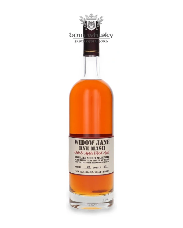 Widow Jane Distilling Widow Jane Rye Mash, Oak & Apple Wood Aged