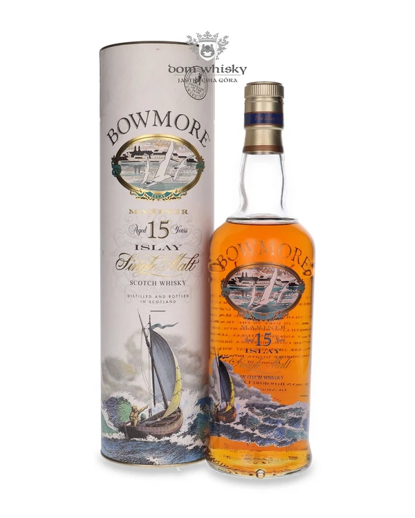 Bowmore 15 YO Mariner, (Screen Printed Label)