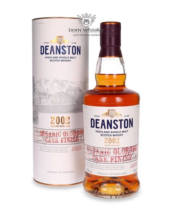 Deanston 16 YO 2002 Organic Oloroso Cask Finish
