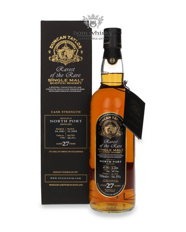 North Port Brechin 27 YO North Port-Brechin (D.1981, B.2008) Rarest Of Rare Duncan Taylor