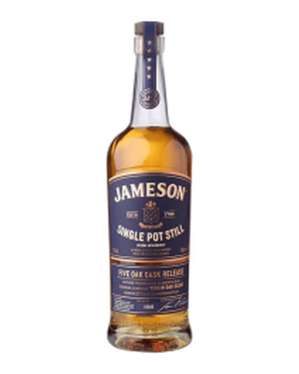 Jameson Single Pot Still Five Oak Cask Release