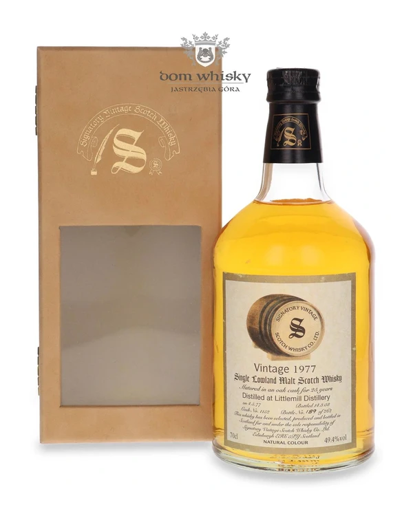 Littlemill 25 YO (D.1977, B.2003) Signatory Vintage