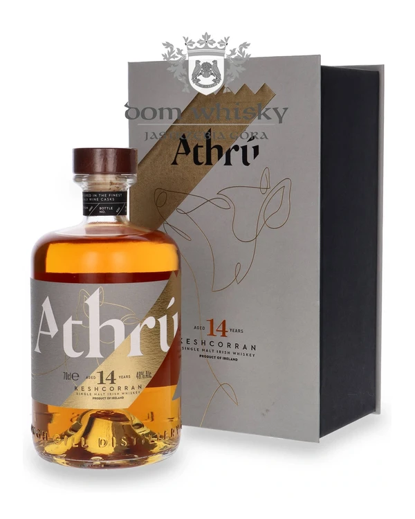 Lough Gill Distillery 14 YO Athrú Keshcorran Irish Single Malt Whiskey Tokaji Finish