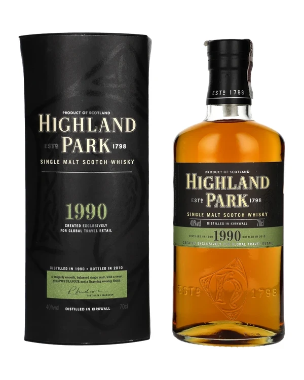 Highland Park 1990 (Bottled 2001) Samaroli Coilltean Series