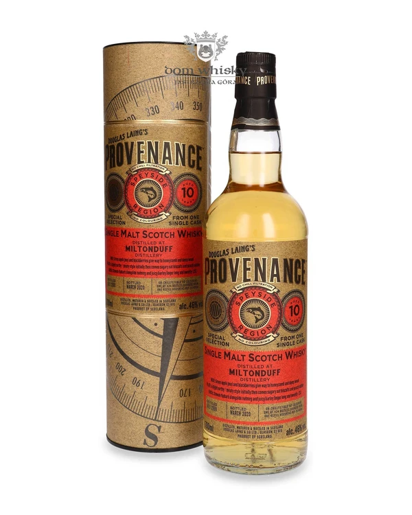 Miltonduff 10 YO (D.2009, B.2020) Provenance