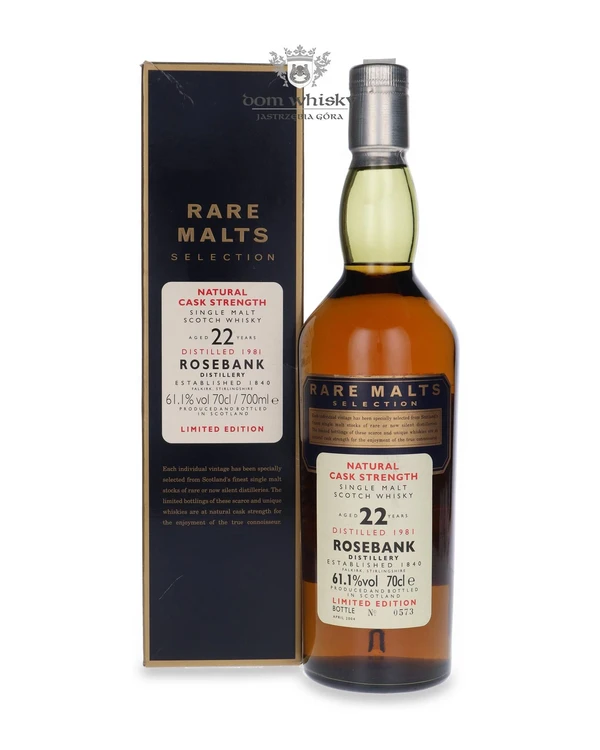 Rosebank 22 YO (D.1981 B.2004) Rare Malts