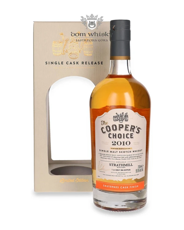 Strathmill 11 YO (D.2010, B.2021) Sauternes Cask Finish, The Cooper’s Choice