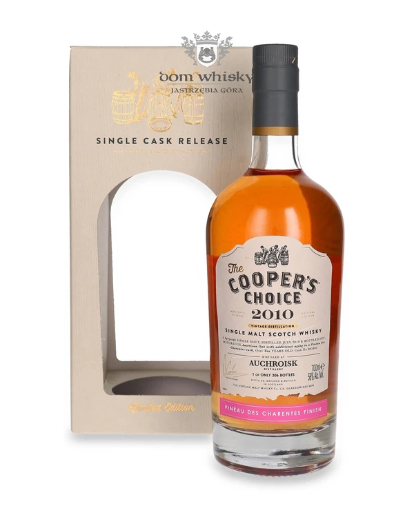 Auchroisk 10 YO (D.2010, B.2021) Pineau Des Charentes Finish, The Cooper’s Choice