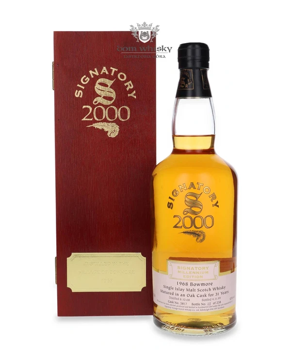 Bowmore 31 YO (D.1968, B.1999) Millenium Edition Signatory Vintage