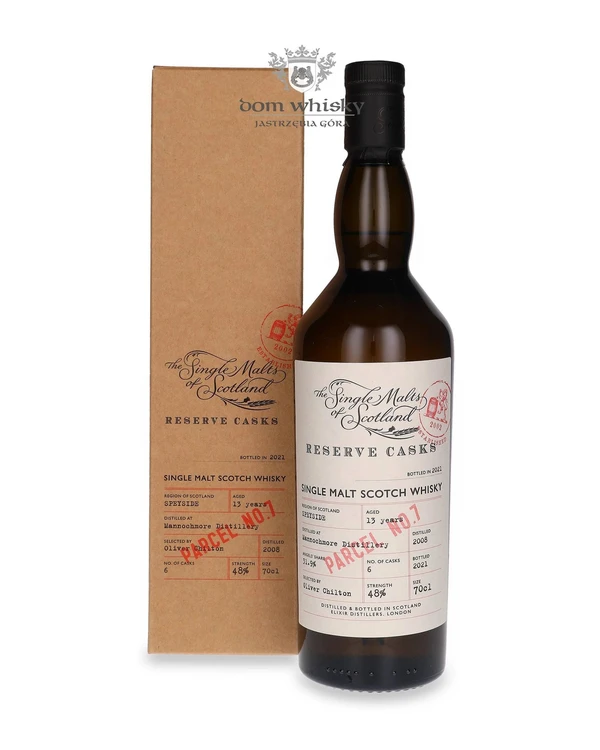 Mannochmore 13 YO The Single Malts Of Scotland Reserve Cask Parcel No.7
