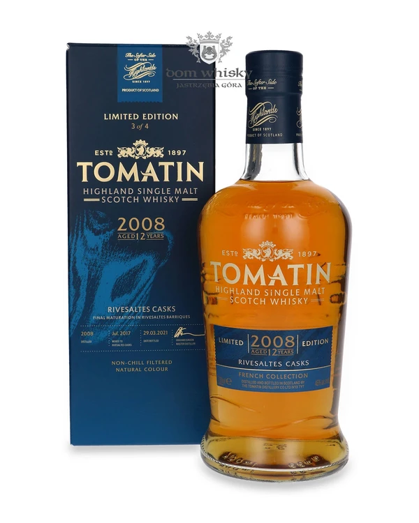 Tomatin 12 YO (D.2008, B.2021) French Collection, Rivesaltes Cask