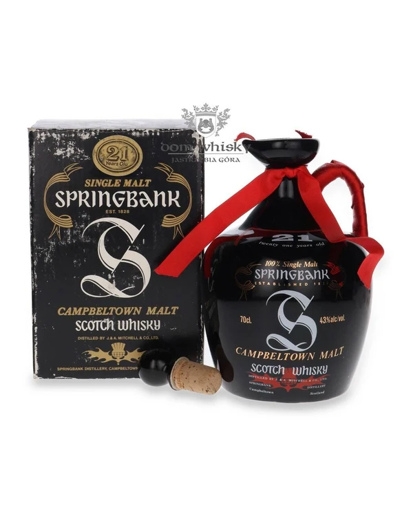 Springbank 21 YO Ceramic Jug (Bottled 1990S)