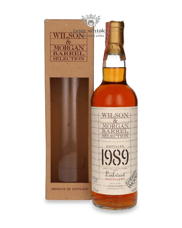 Wilson & Morgan Linkwood 1989 (Bottled 1999) Wilson & Morgan