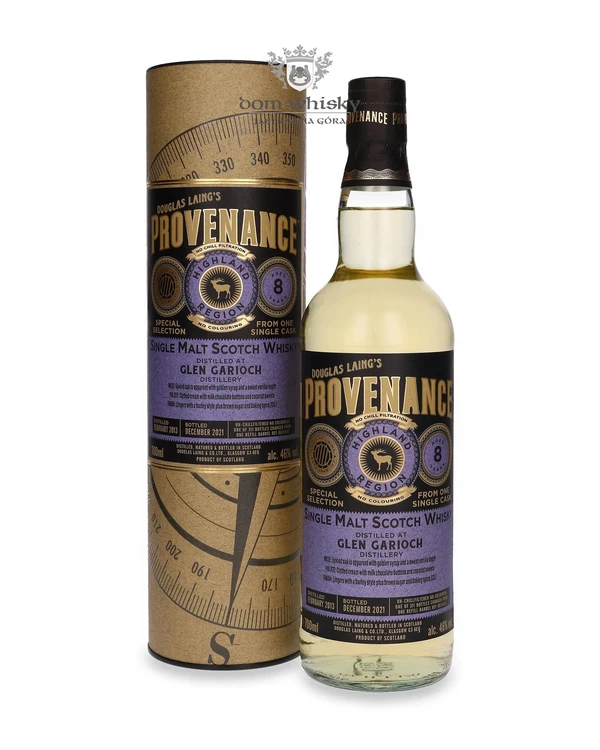 Glen Garioch 8 YO (D.2013, B.2021) Provenance