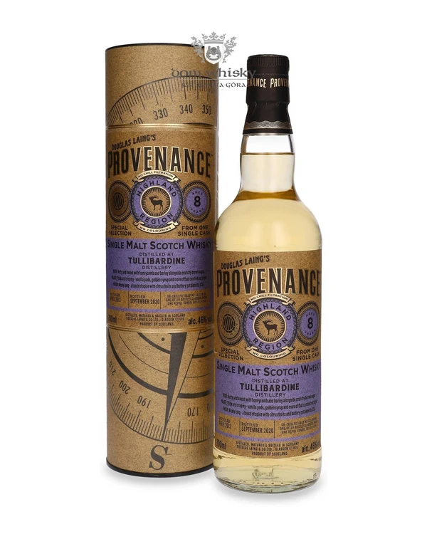 Tullibardine 8 YO (D.2012, B.2020) Provenance