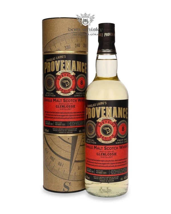 Glenlossie 8 YO (D.2012, B.2021) Douglas Laing’s Provenance