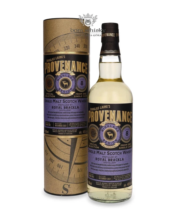Royal Brackla 8 YO (D.2013, B.2021) Provenance