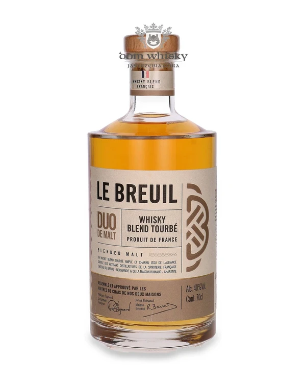 Château Du Breuil Le Breuil Duo De Malt Whisky Blend Tourbé