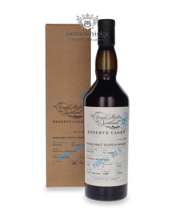 Benrinnes 12 YO The Single Malts Of Scotland Reserve Cask Parcel No. 9
