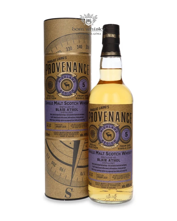 Blair Athol 5 YO (D.2014, B.2020) Douglas Laing’s Provenance
