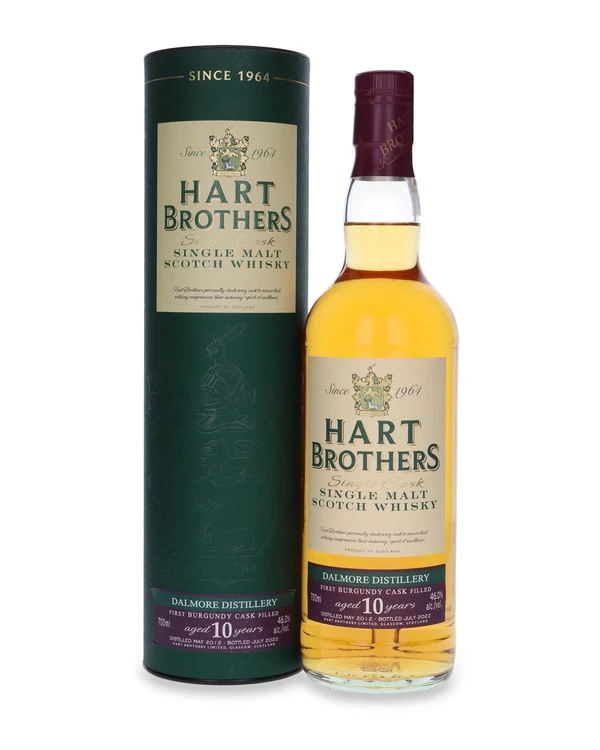Hart Brothers Ltd 10 YO Dalmore (D.2012, B.2022) Burgundy Cask Hart Brothers