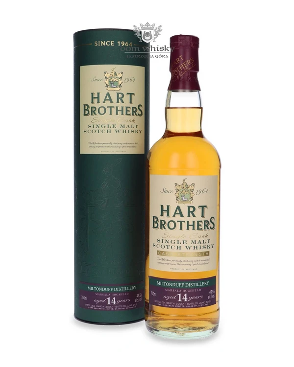 Hart Brothers Ltd 14 YO Miltonduff (D.2007, B.2021) Marsala Cask Hart Brothers