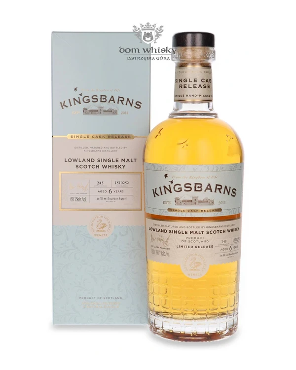 Kingsbarns Distillery 6 YO Single Cask Release