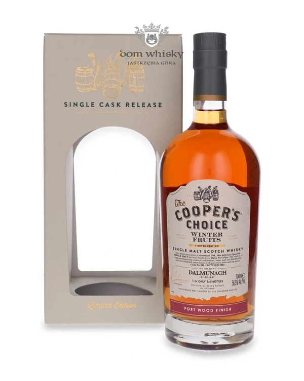 Dalmunach Winter Fruits Port Wood Finish, The Cooper’s Choice