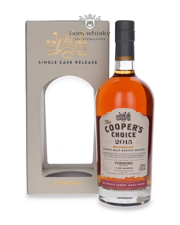 Tormore 7 YO (D.2015, B.2023) Oloroso Sherry Cask The Cooper's Choice