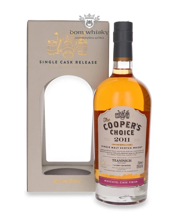 Teaninich 12 YO (D.2011, B.2023) Moscatel Cask Finish, The Cooper’s Choice