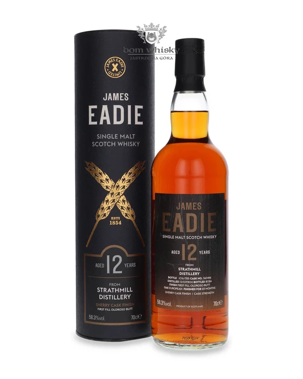 James Eadie Ltd, 12 YO Strathmill (D.2011, B.2024) Sherry Cask Finish By James Eadie