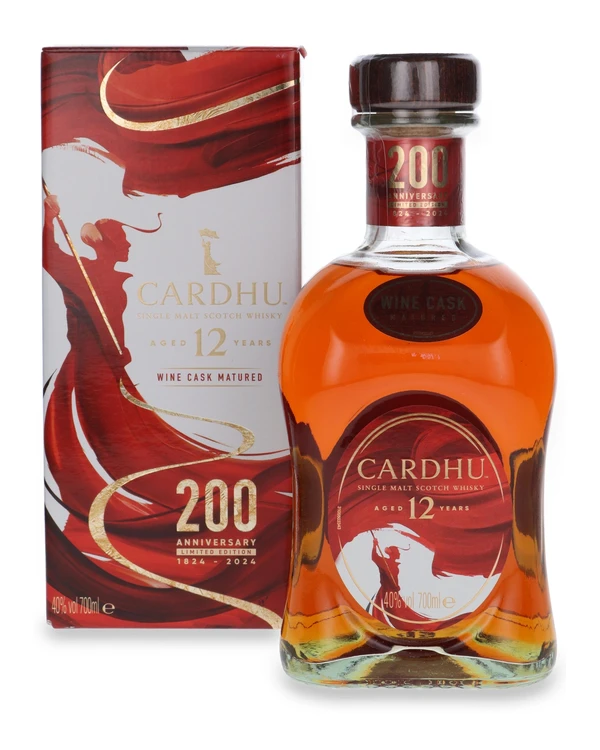 Cardhu 12 YO Wine Cask 200th Anniversary