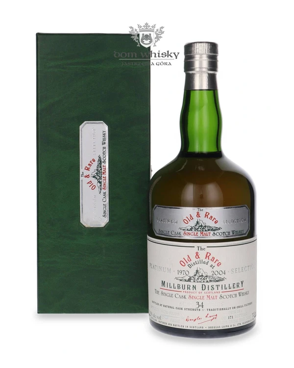 Millburn 34 YO D.1970 B.2004 Old & Rare Platinum