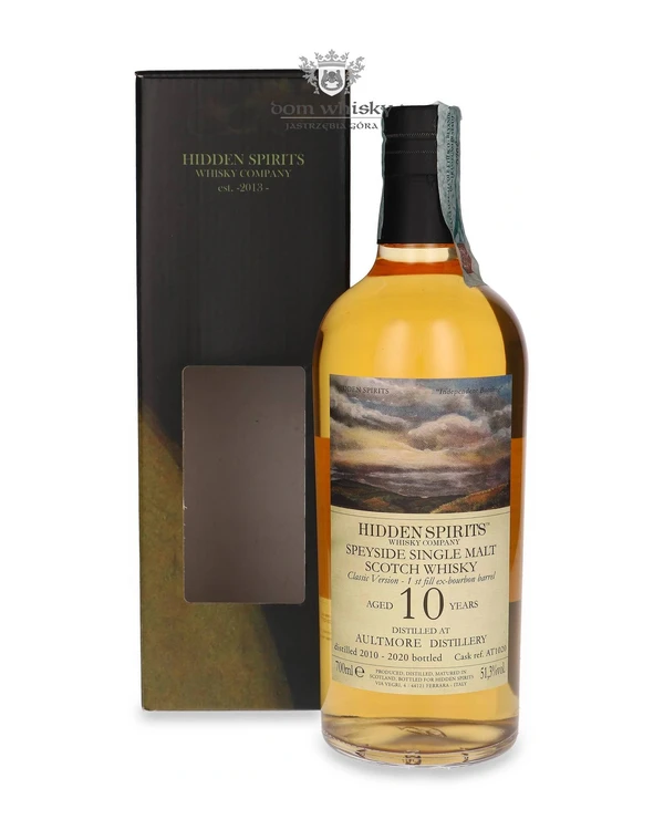 Hidden Spirits 10 YO Aultmore (D.2010, B.2020) Hidden Spirits