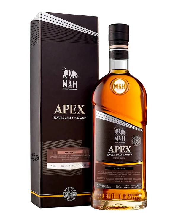 M&H Whisky Distilery M&h Apex Rum Cask Batch 004