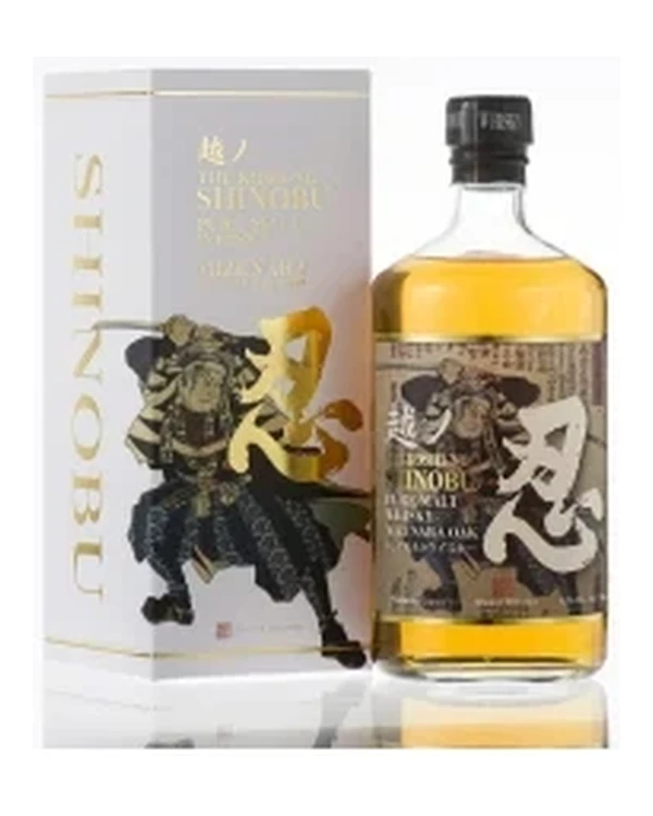Shinobu Distillery The Koshi-No Shinobu Pure Malt Whisky Lightly Peated Mizunara Oak Finish